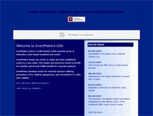 Tablet Screenshot of eventmakersusa.com